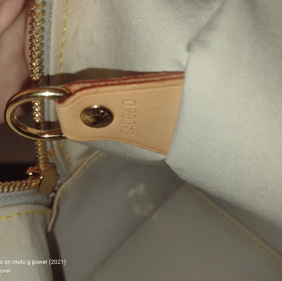 SOLD 💔 Louis Vuitton Mini Lin Marie Navy Monogram Speedy Deauville Boston Bag - Picture 11 of 15